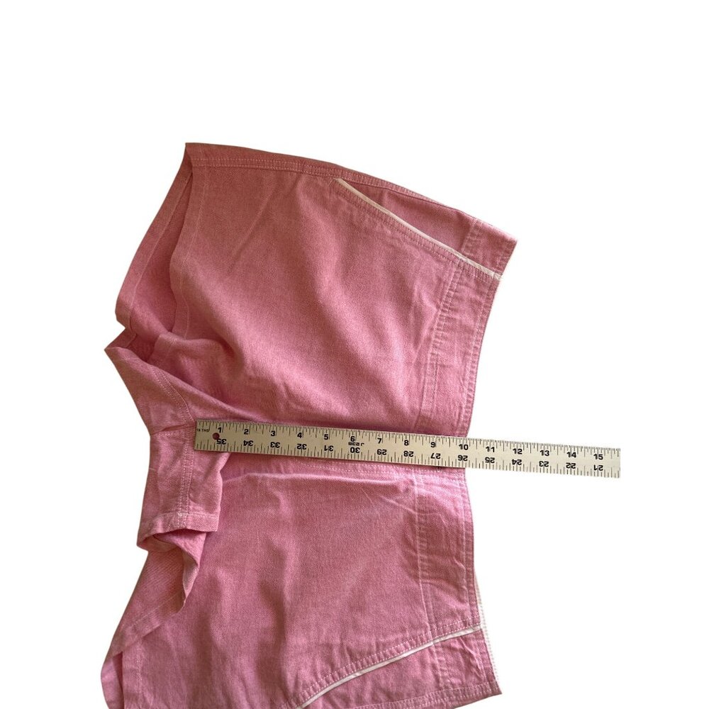 Columbia PFG Womens Pink Cotton Casual Shorts Size 14 With Pockets 4” Inseam - Picture 7 of 9